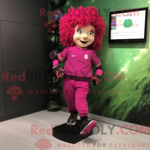 Mascot character of a...
