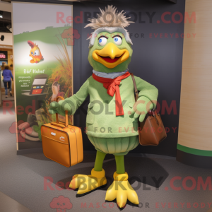 Maskot karakter af en...