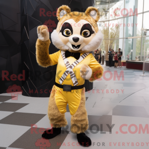 Mascot character of a Gold...