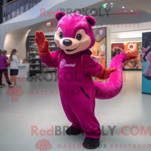 Mascot character of a...