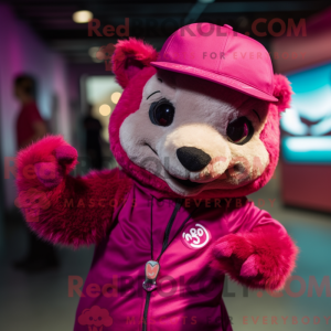 Mascot character of a...