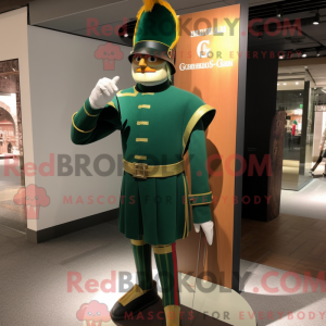 Mascottefiguur van een...