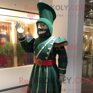 Mascottefiguur van een...