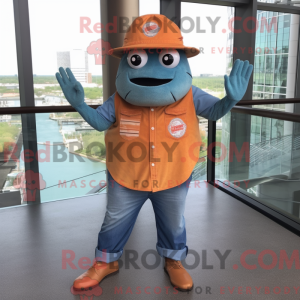 Mascottekarakter van een...