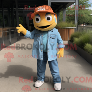 Mascottekarakter van een...