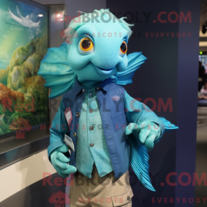 Personnage mascotte d un...