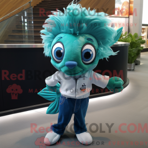 Personnage mascotte d un...