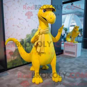 Mascottekarakter van een...