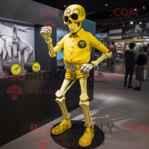Personnage mascotte d un...
