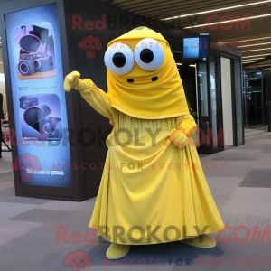 Mascottefiguur van een...