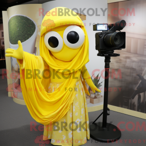 Mascottefiguur van een...