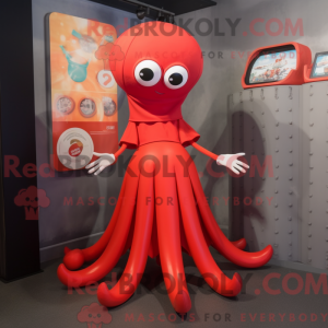 Mascottekarakter van een...