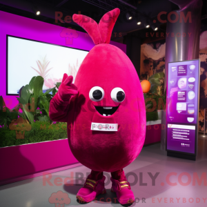 Mascottekarakter van een...
