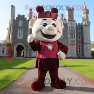 Mascot karakter van een...