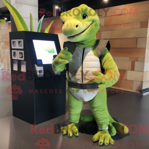 Mascot karakter van een...