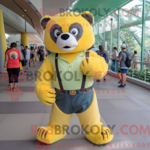 Mascot character of a Lemon...