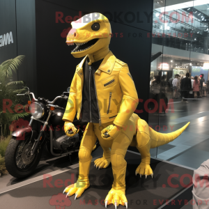 Mascottekarakter van een...