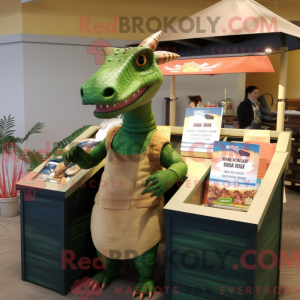 Mascot karakter van een...