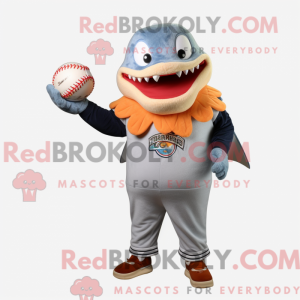 Mascot character of a Peach...