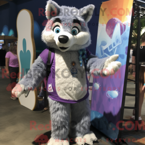 Mascot character of a...