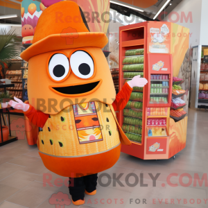 Maskot karakter af en...