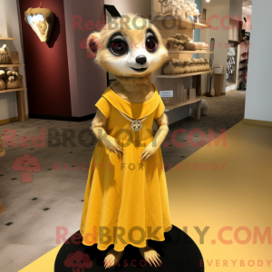 Mascot character of a Gold...