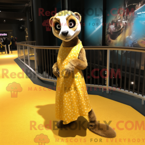 Mascottefiguur van een...