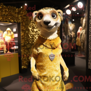 Mascot character of a Gold...