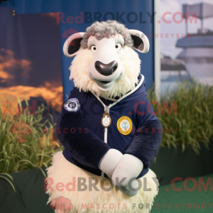 Maskottchen eines Navy...