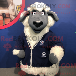 Maskottchen eines Navy...