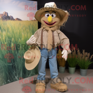 Mascot karakter van een...