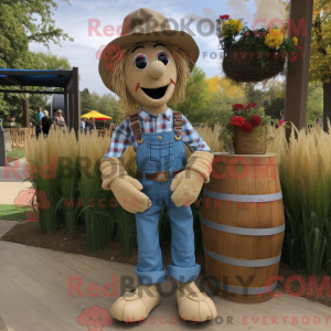 Mascot karakter van een...
