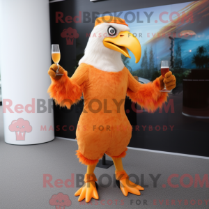 Mascot karakter van een...