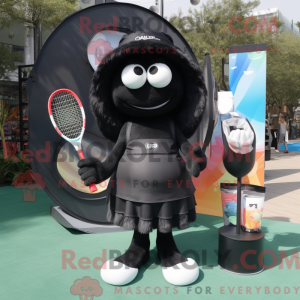 Mascot character of a Black...
