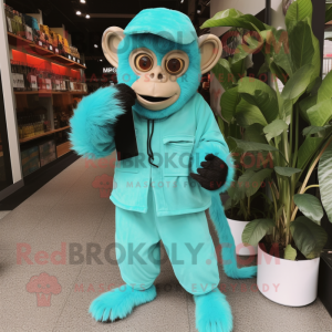 Cyan Capuchin Monkey...