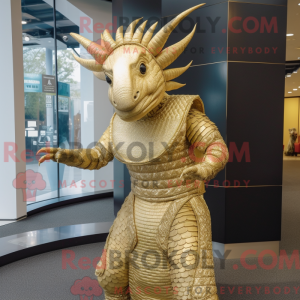 Mascottekarakter van een...