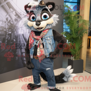 Mascot character of a Black...