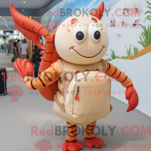 Mascottefiguur van een...