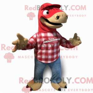 Mascottekarakter van een...