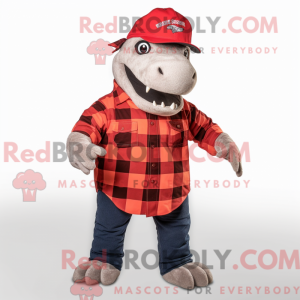 Mascottekarakter van een...