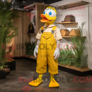 Mascottefiguur van een...