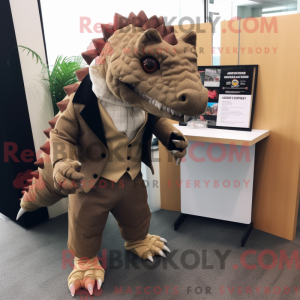 Mascot karakter van een...