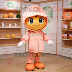 Peach Doctor maskot kostume...