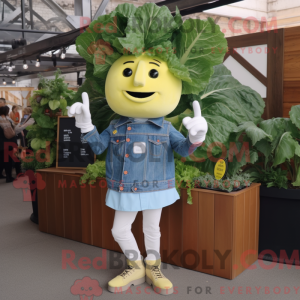 Mascot character of a Lemon...