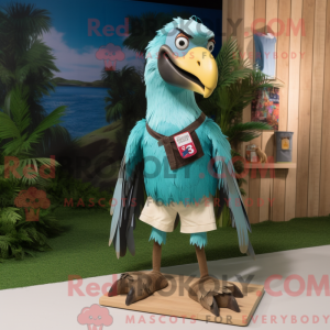 Mascottefiguur van een...
