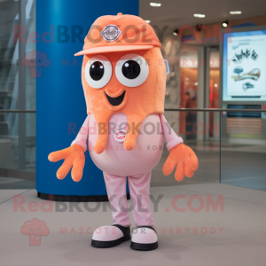 Peach Squid mascotte...