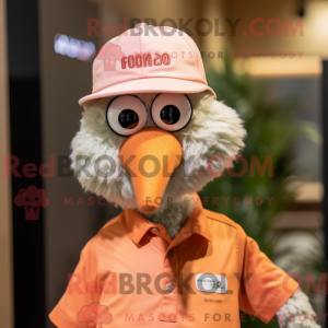 Personaje mascota de un emú...