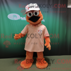 Mascottekarakter van een...