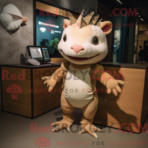 Personnage mascotte d un...