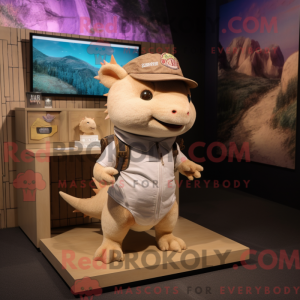Personnage mascotte d un...